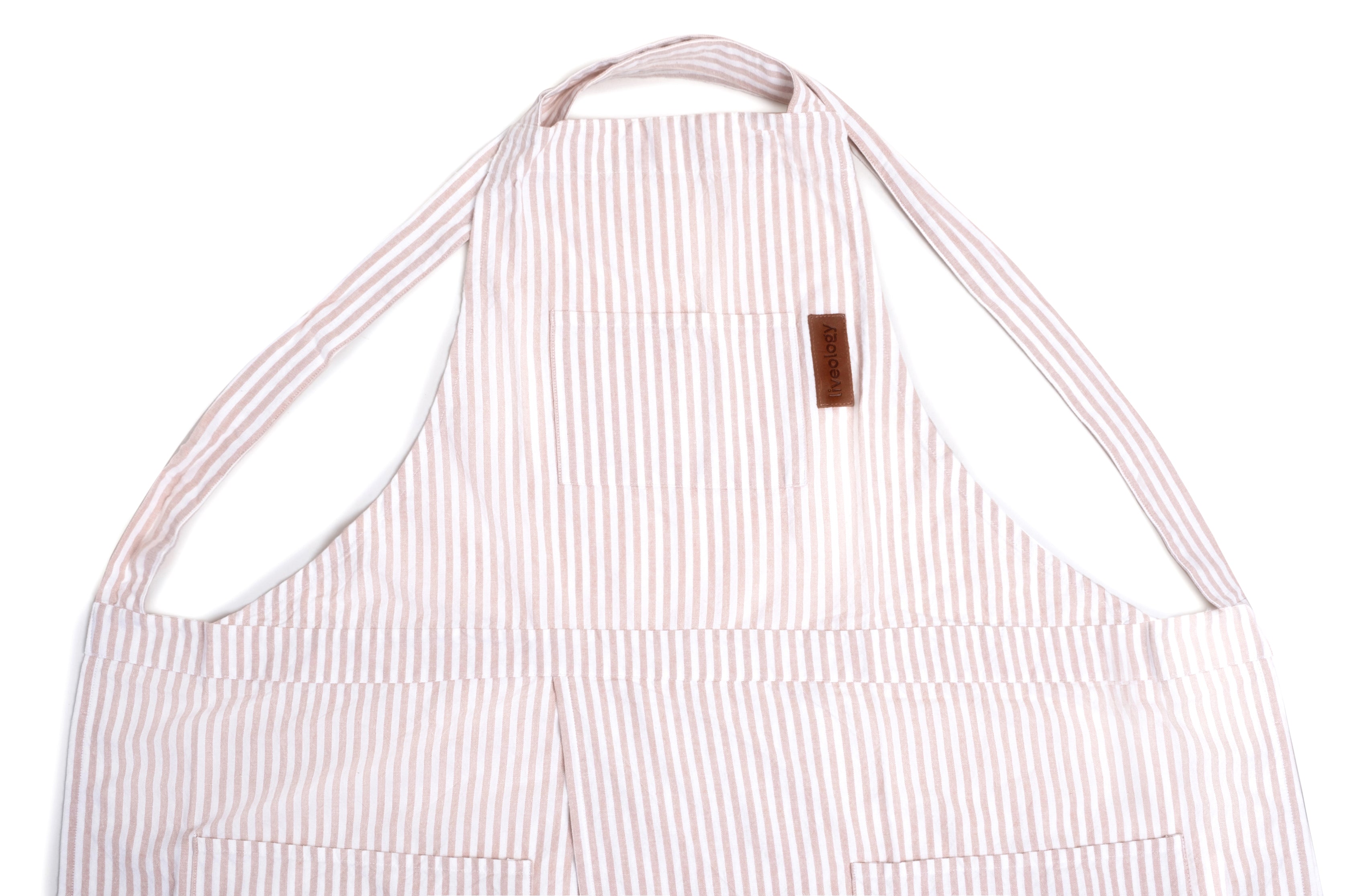 Arcilla stripe Pinafore style Apron