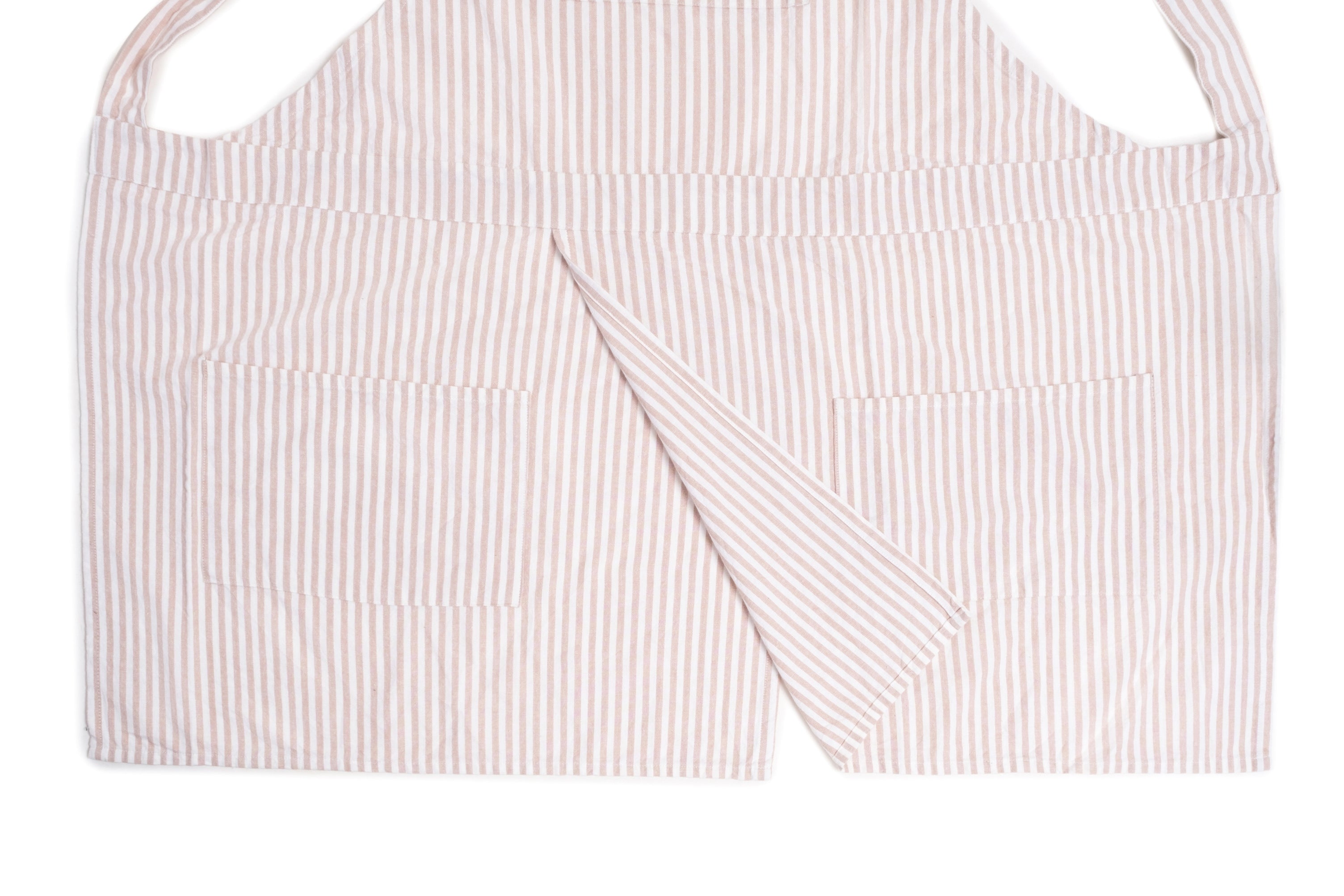 Arcilla stripe Pinafore style Apron