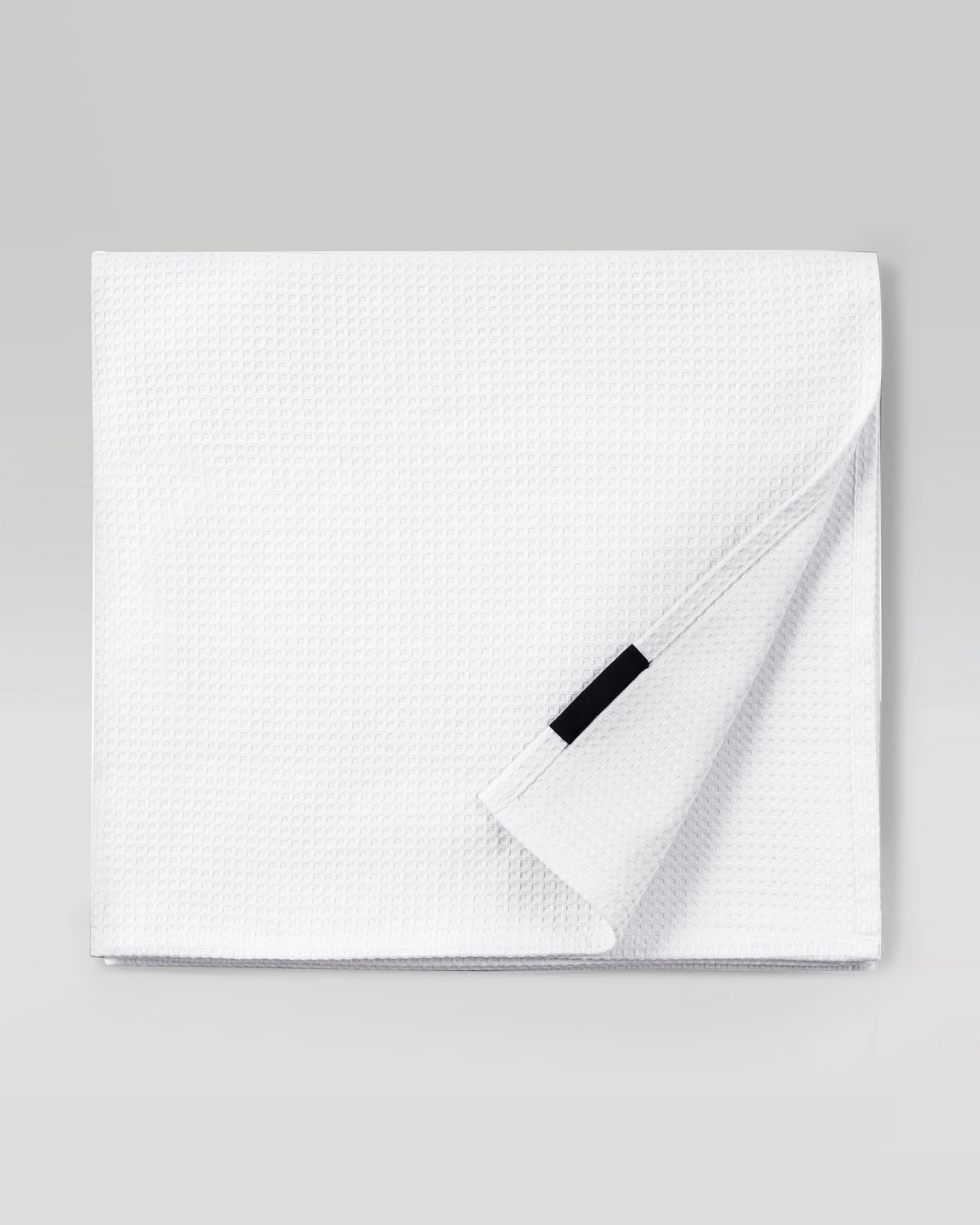 Sorrento waffle 3 pce set Bianco white