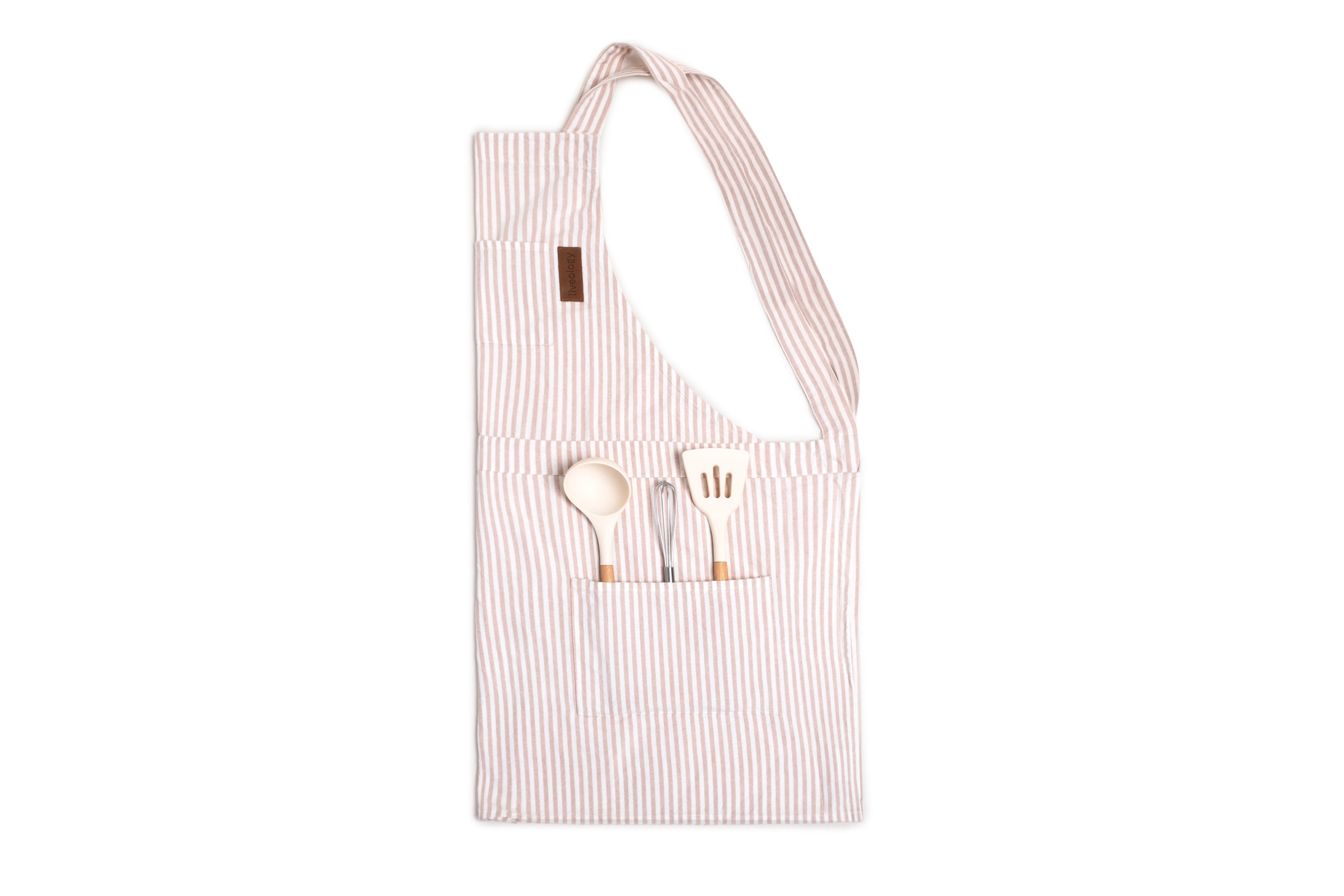 Arcilla stripe Pinafore style Apron