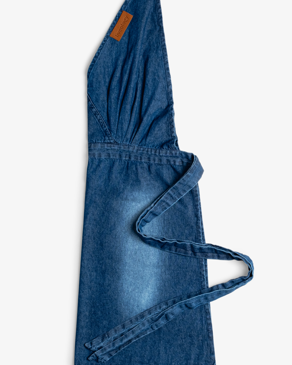 Marbella Denim  Apron -  Midnight blue