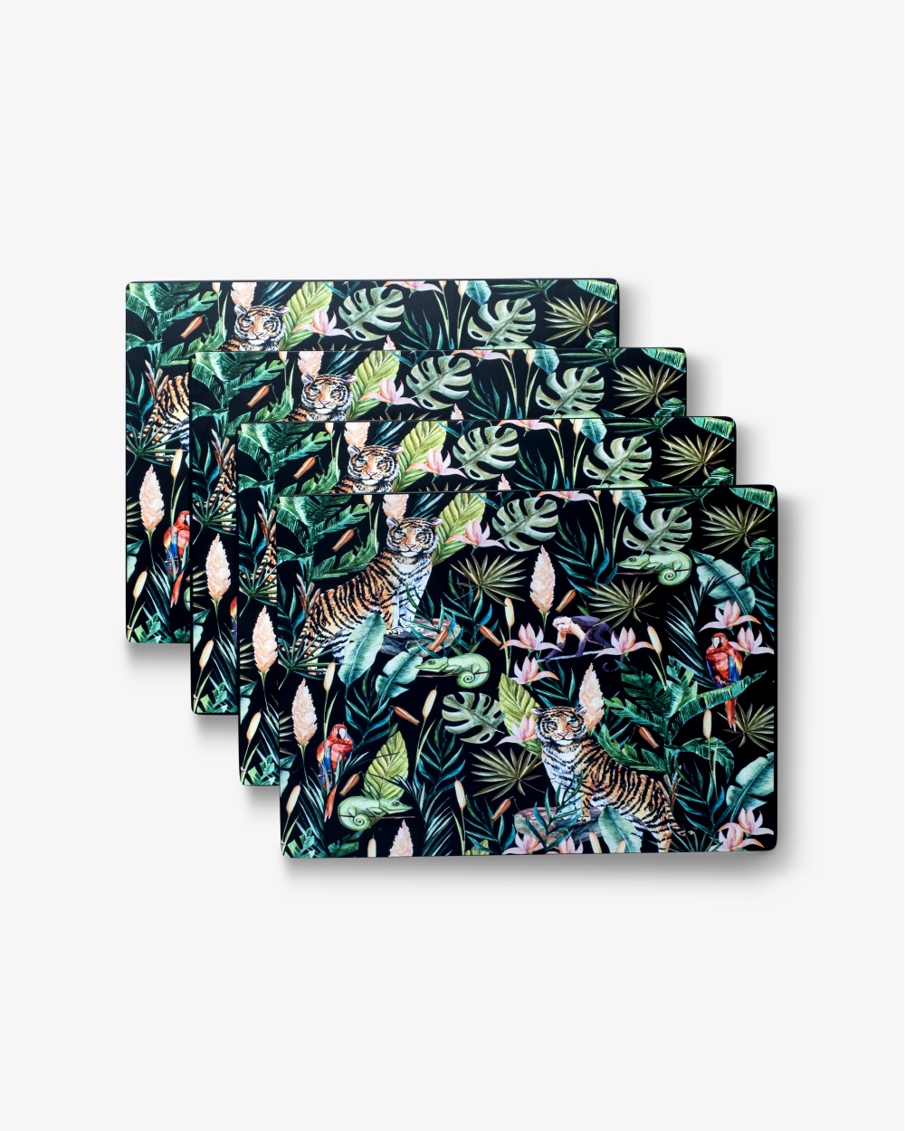 Ranthambore Hardwood Placemats Pack of 4
