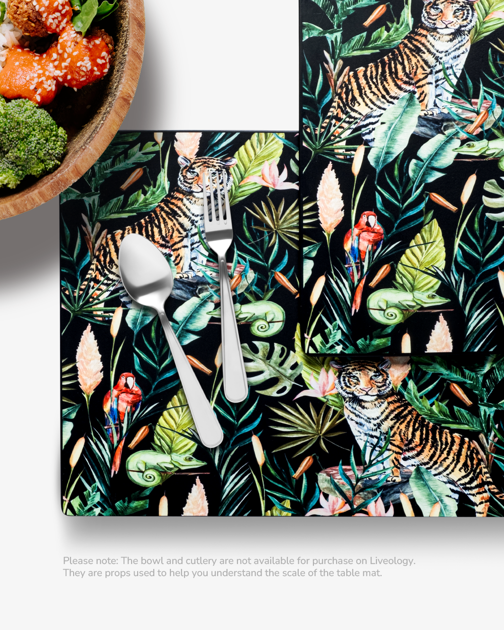 Ranthambore Hardwood Placemats Pack of 4