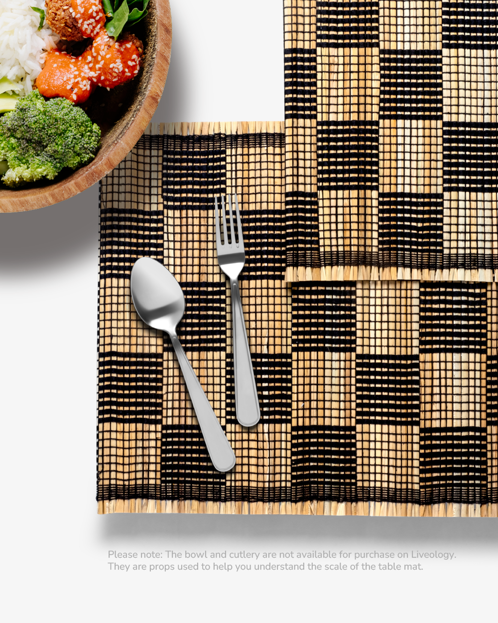 Zanzibar Straw Placemats Pack of 4