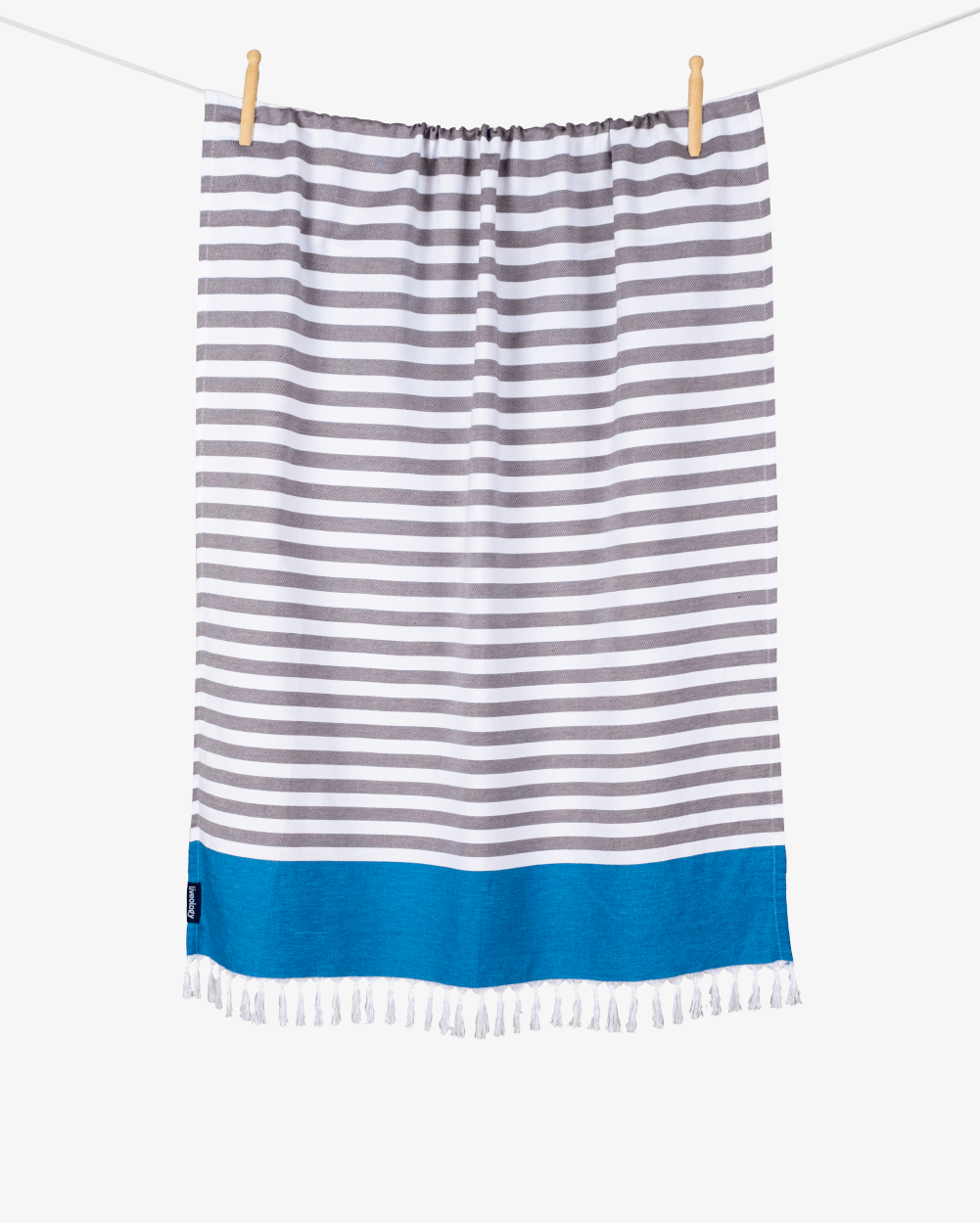 Tula stripe - Peacock blue - Liveology